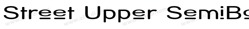 Street Upper SemiBol字体转换